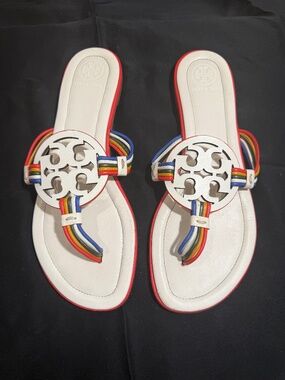Tory Burch Mignon Miller Ivory Size 8
